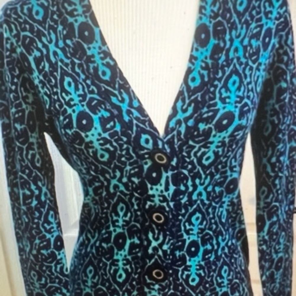 Tory Burch Merino Wool Cardigan